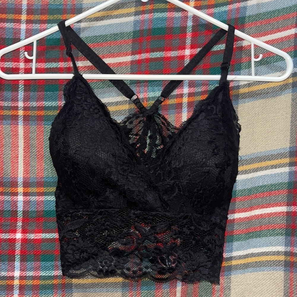 Never worn black Laced bralette!!!